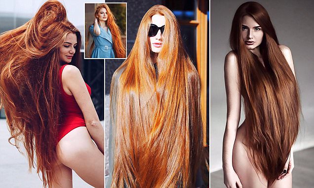 Rapunzel di Dunia Nyata ... Rambut Indahnya Berawal dari Penyakit Pemicu Kebotakan